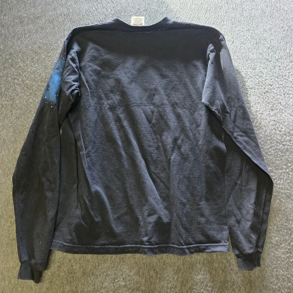 Vintage 90s Star Wars Darth Vader Death Star Long Sleeve Shirt XL (18-20) AOP